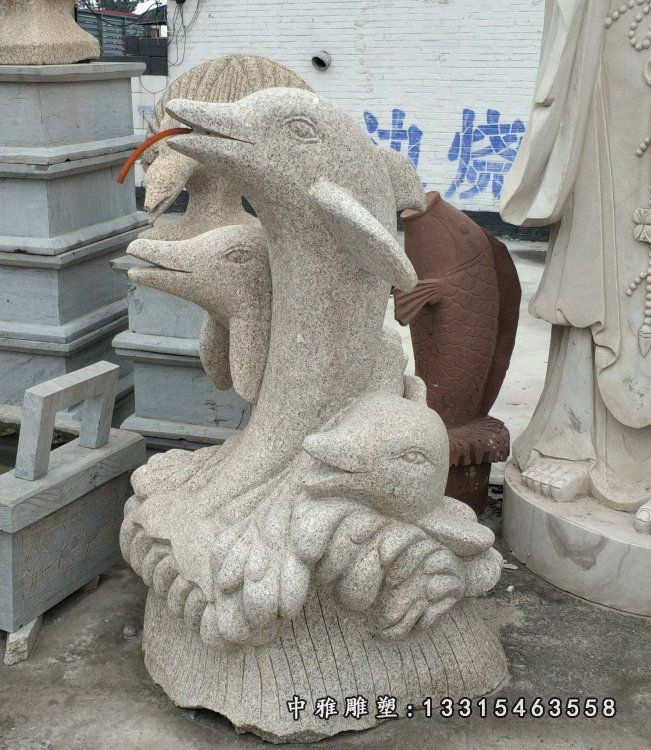 大理石吐司鲸鱼 公园动物摆件 (1) - 副本