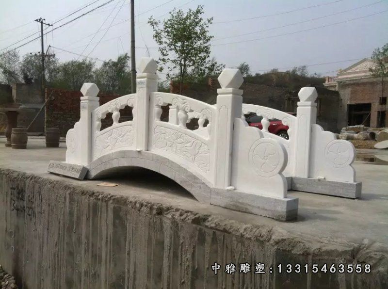景区小型景观石桥雕塑