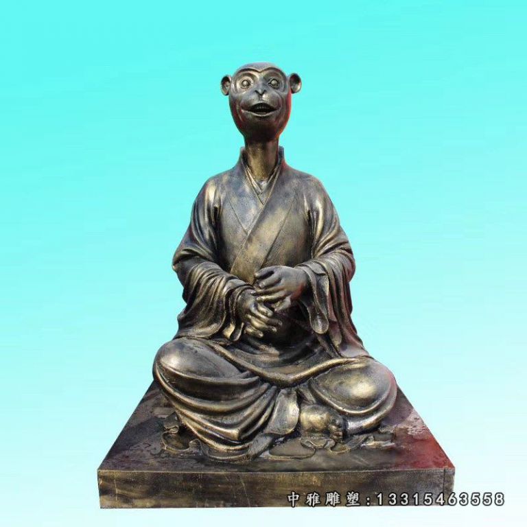 兽首人身十二生肖铜雕 (3)