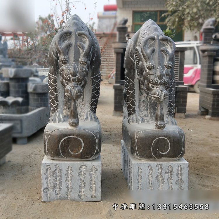 石雕仿古避水兽