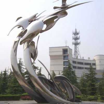 不锈钢动物大雁雕塑