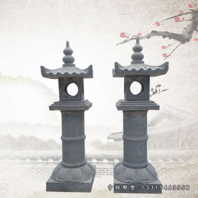 小型石灯景观