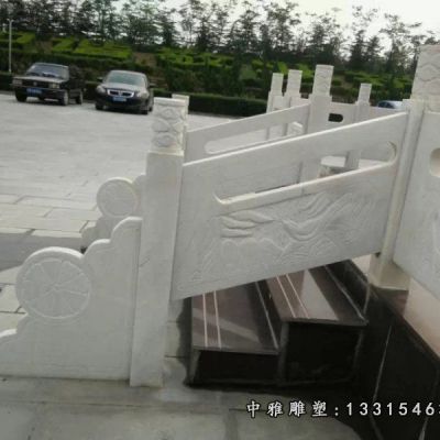 汉白玉石雕升旗台