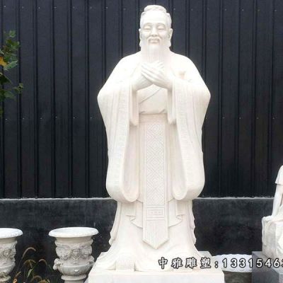 石雕先师孔子