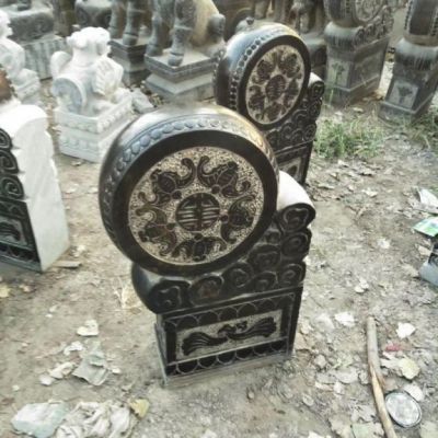 石雕门口仿古抱鼓