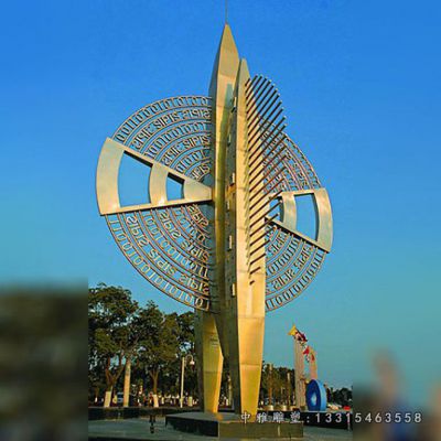 不锈钢城市标志雕塑