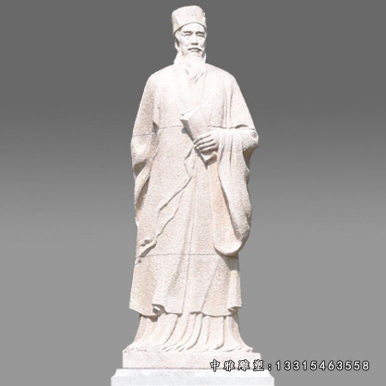 石雕文学家苏轼人物