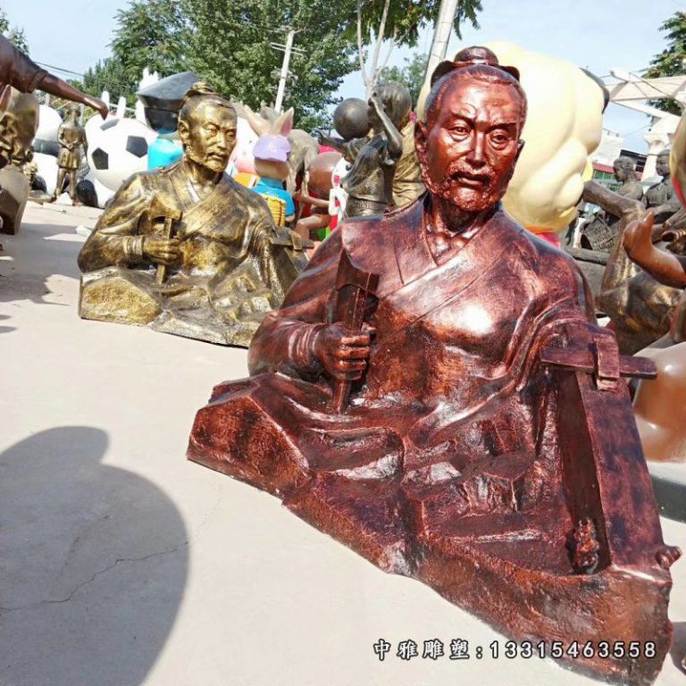 木匠鼻祖铜雕鲁班