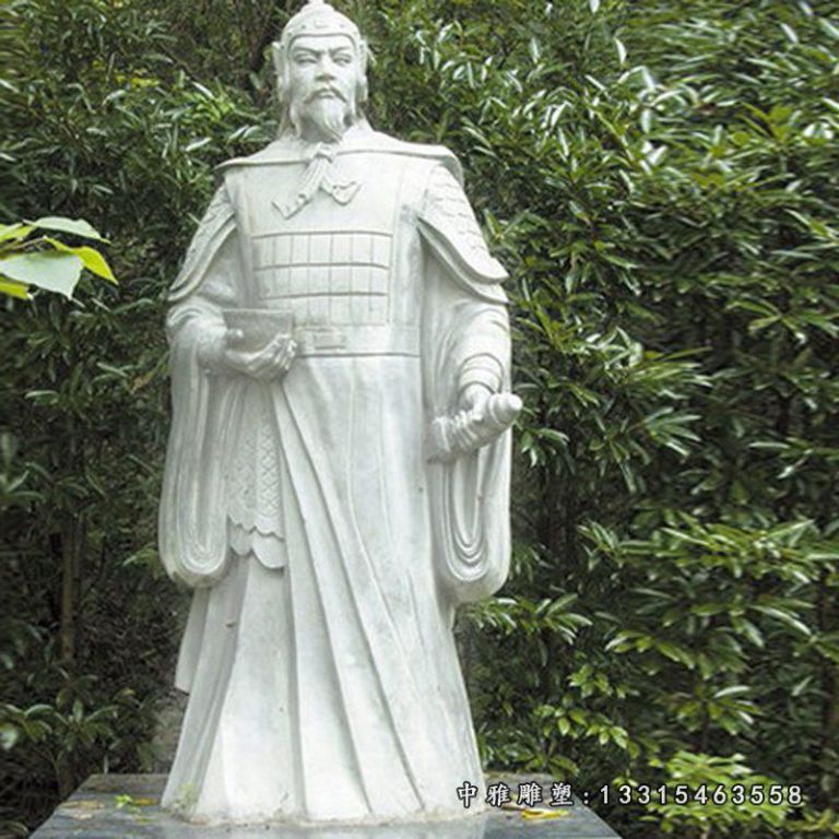 石雕光武帝刘秀雕塑