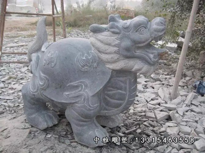 招财动物石雕龙龟