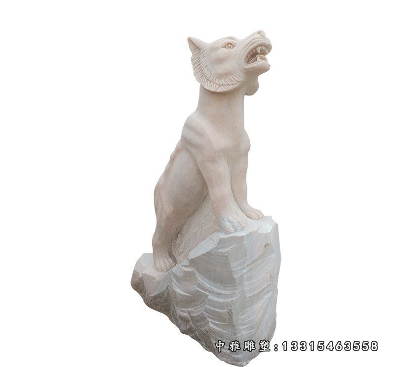 石雕猛兽老虎