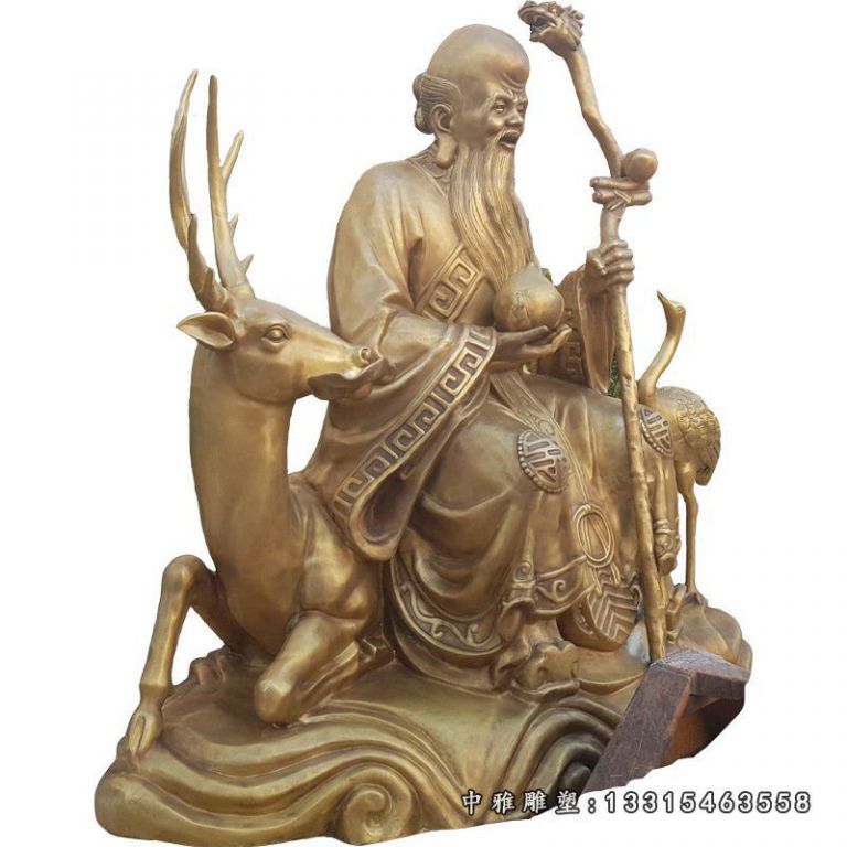 铜雕寿星公雕塑