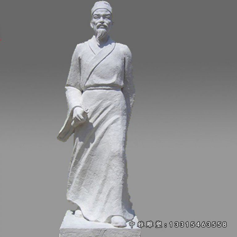 名医李时珍石雕
