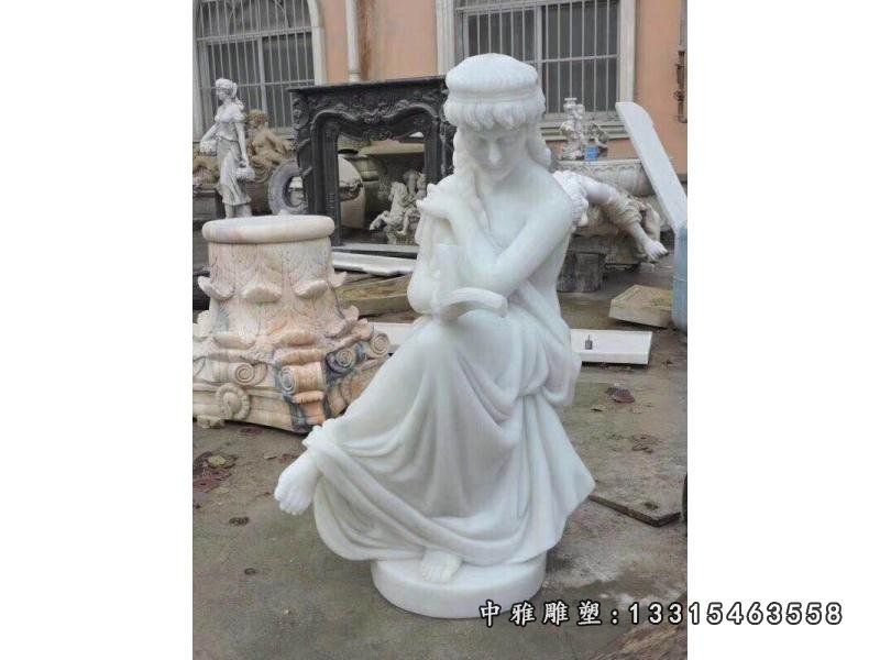 西方人物石雕像