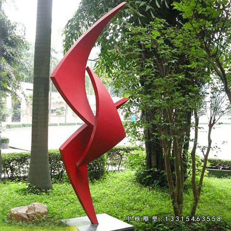 抽象风车不锈钢雕塑