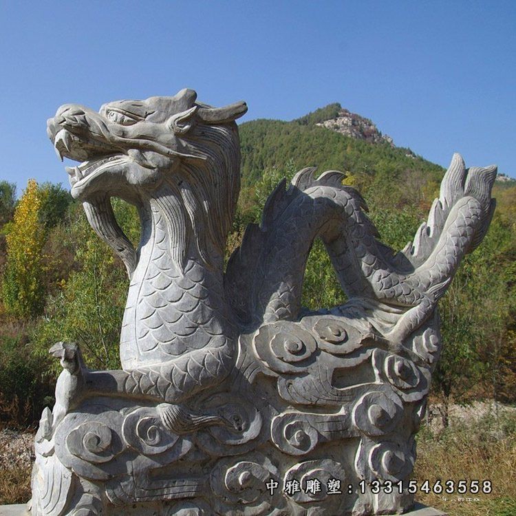 大型石雕龙雕塑