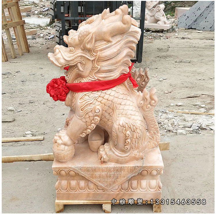 瑞兽麒麟石雕