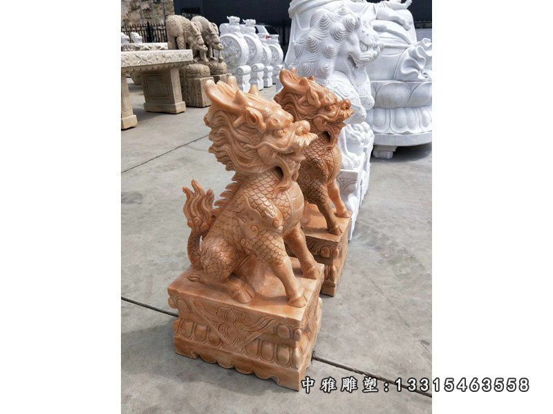石雕辟邪麒麟