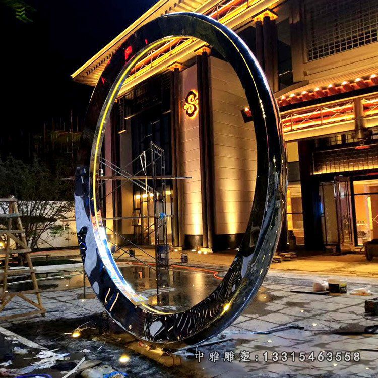 不锈钢广场圆环