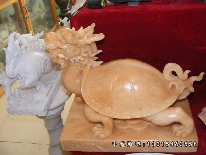 小型石雕龙龟