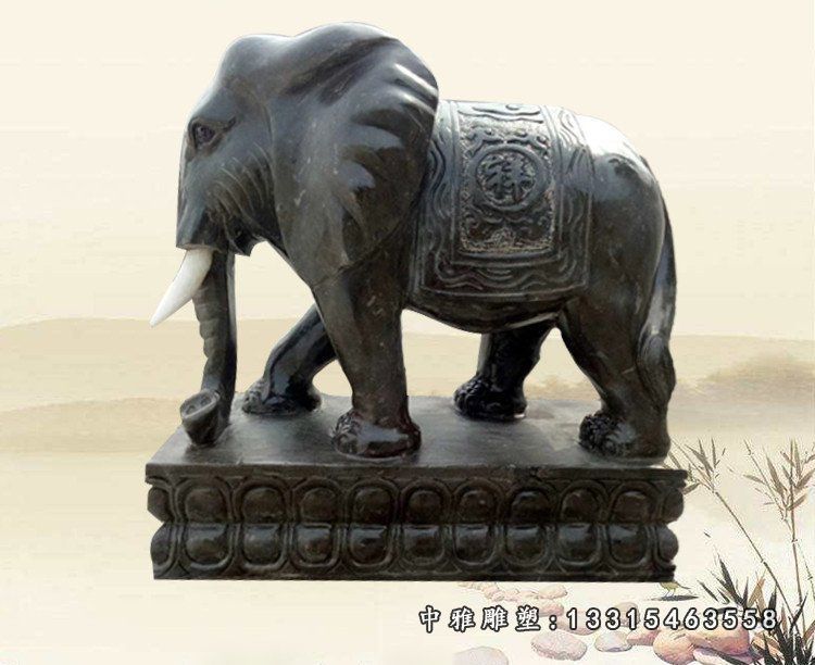 招财铜雕大象