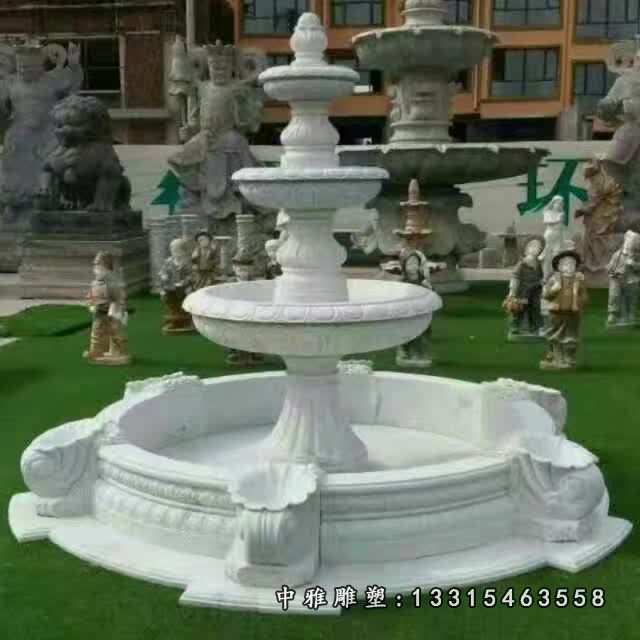 小区喷泉石雕