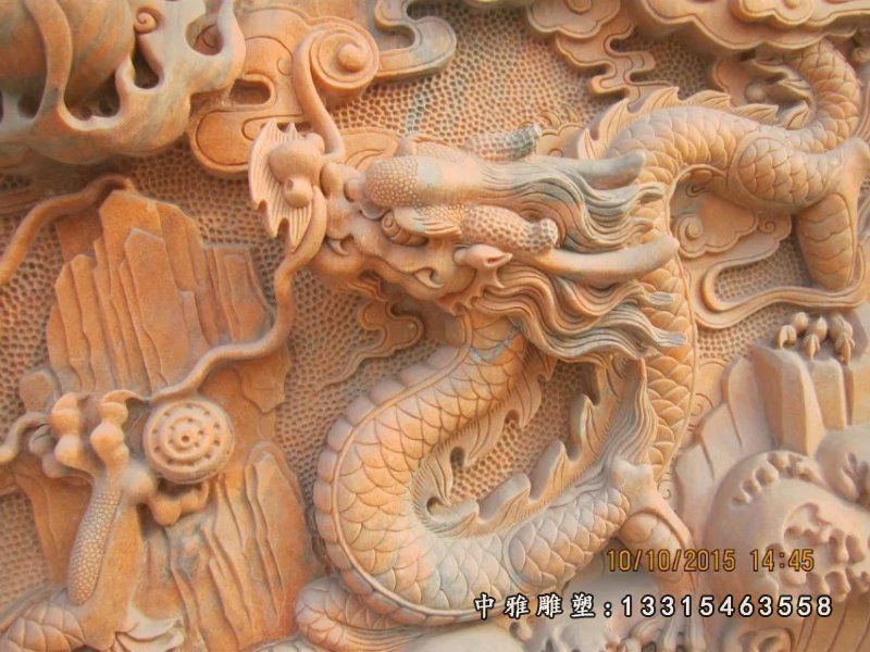 广场石浮雕景观