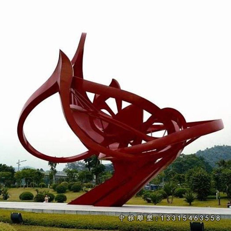 不锈钢小区景观雕塑