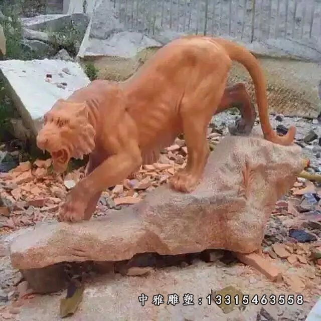 动物老虎石雕雕塑