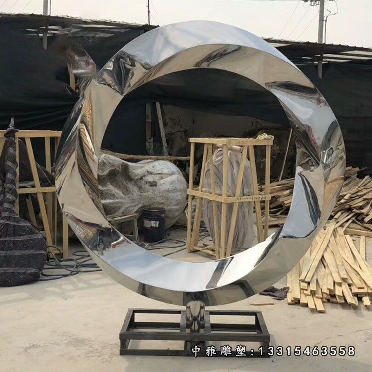 不锈钢景观圆环