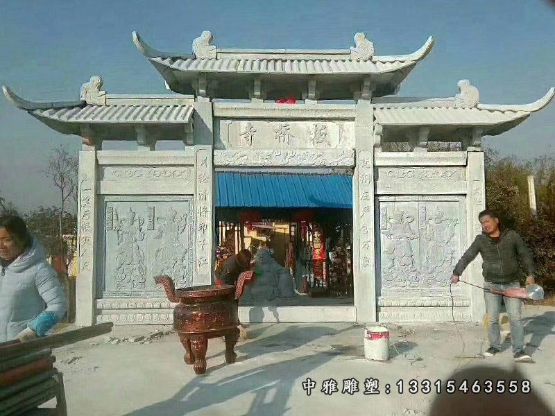 石雕景区牌坊