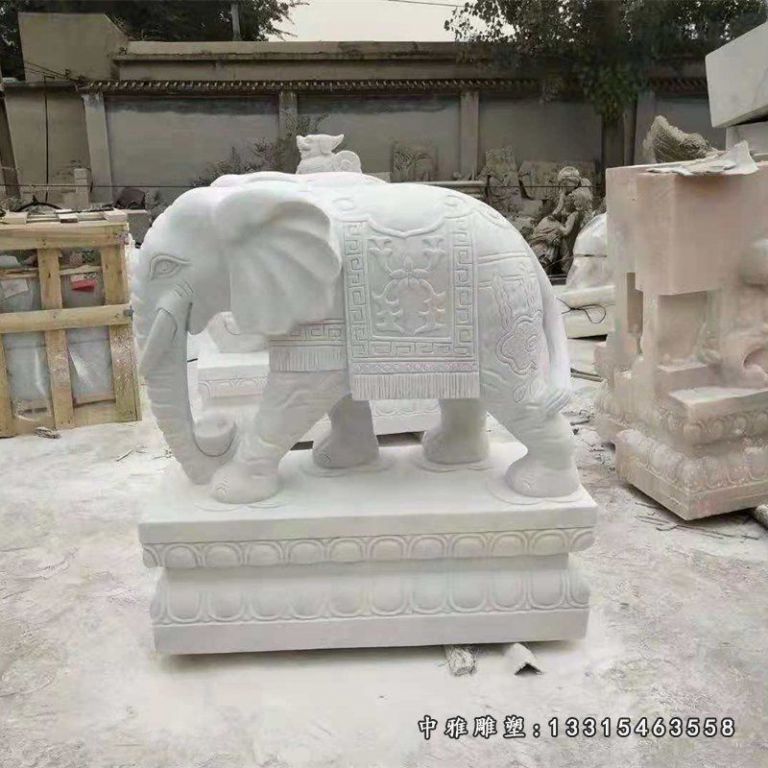 宅门大象石雕