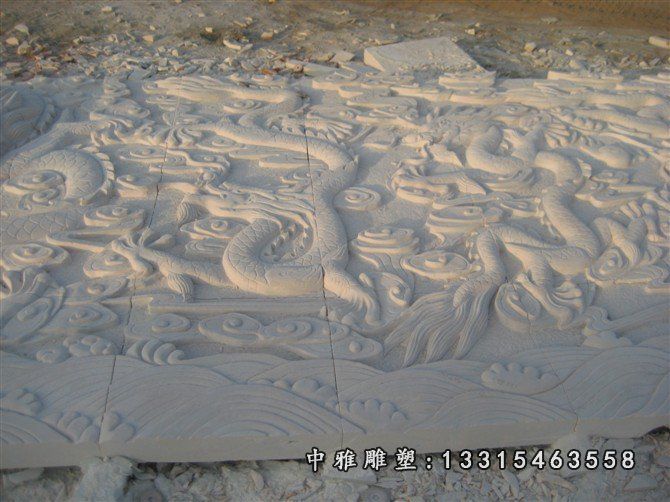 石浮雕广场景观雕塑