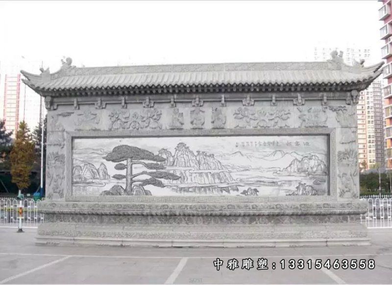 影壁景观石雕