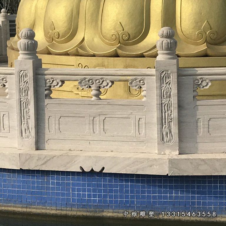 防护石雕栏板