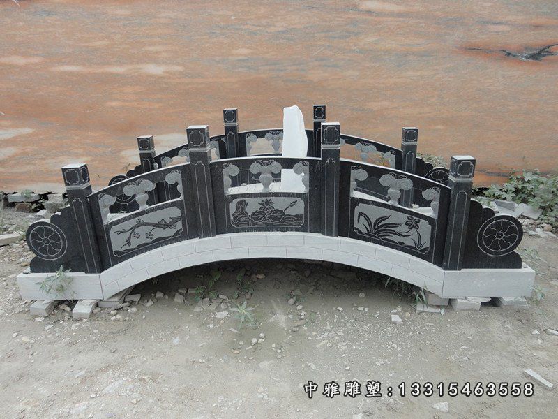 公园石雕小桥