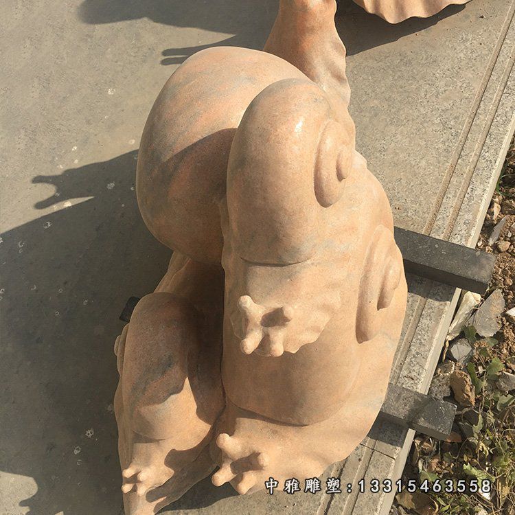 小型石雕蜗牛
