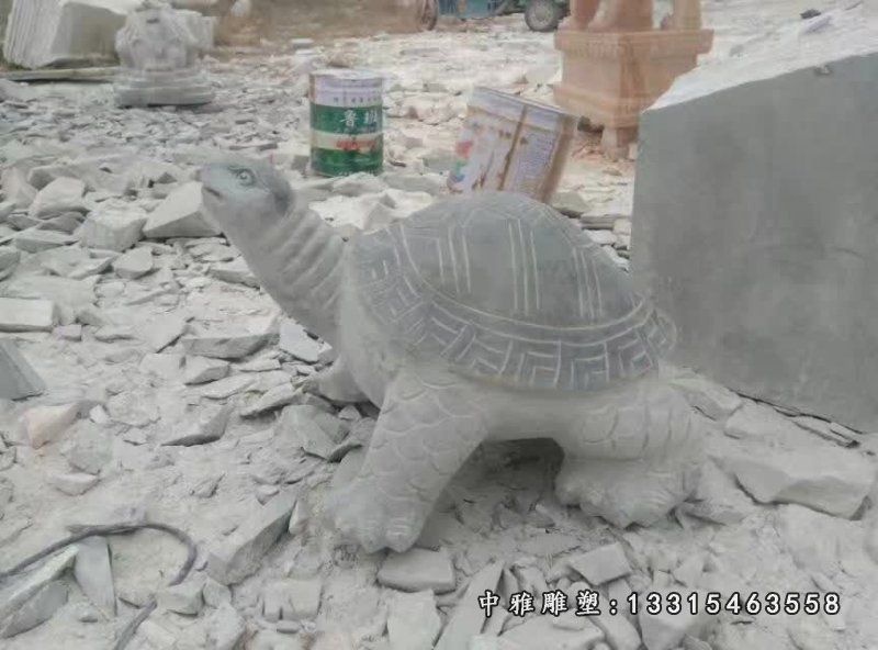 石雕动物乌龟
