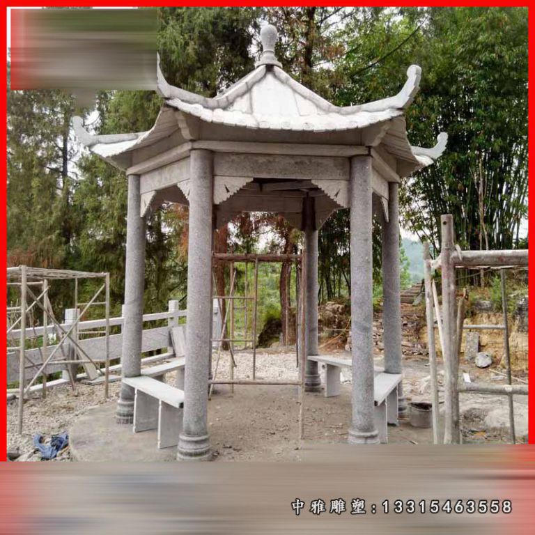 园林石雕凉亭