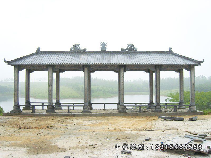 小区石雕长廊