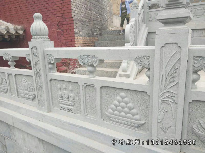 石雕防护栏板