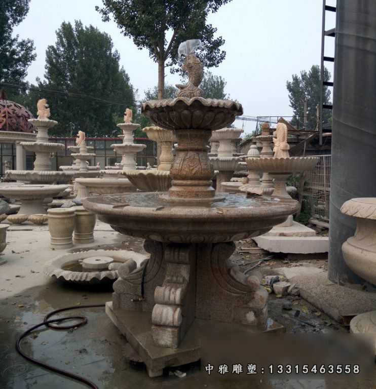 石雕景观喷泉
