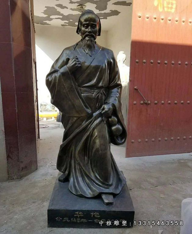 名医铜雕华佗