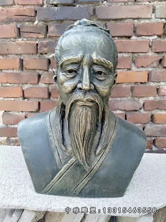 铜雕名医张仲景