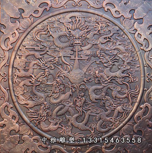 铜浮雕景观雕塑