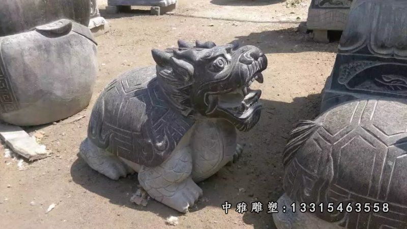动物石雕龙龟