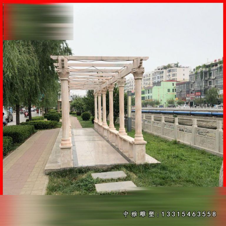 园林石雕长廊
