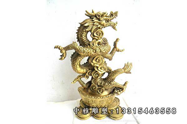 广场铜雕大型龙