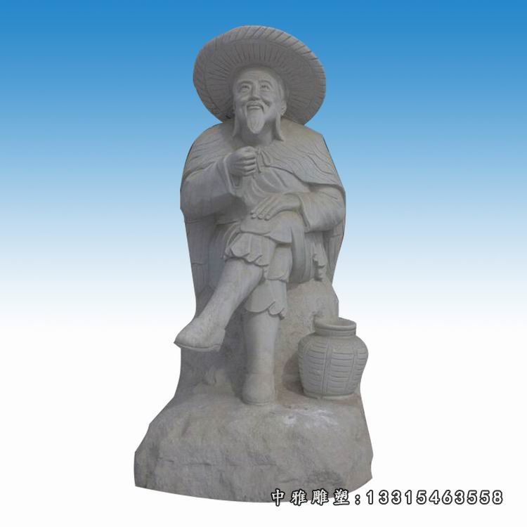 古代名医石雕华佗