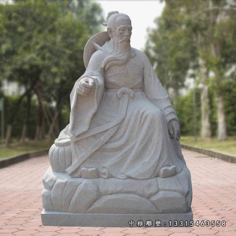 石雕名人孔子